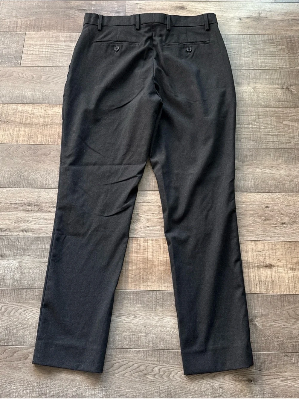 Banana republic tailored fit 30x30 Men's Black/charcoal gray Dress Pants